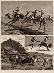 Une réunion de course à Aden